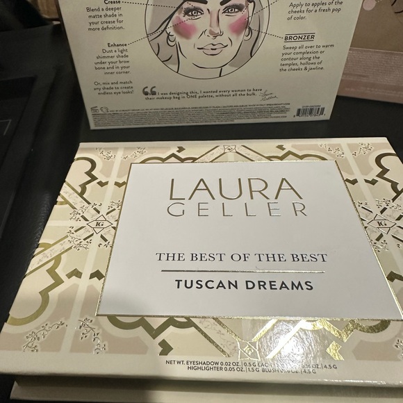 LAURA GELLER Tuscan Dreams-Full Size- Bronzer/Blush/Highlighter/6 Eyeshadows - Picture 4 of 8